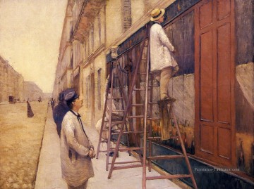 Gustave Caillebotte œuvres - La maison peintres Gustave Caillebotte